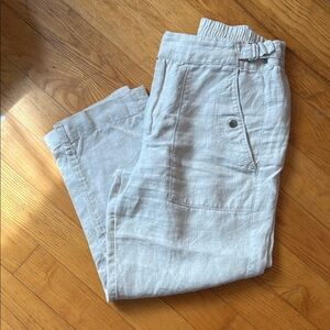 Athleta women’s linen trousers